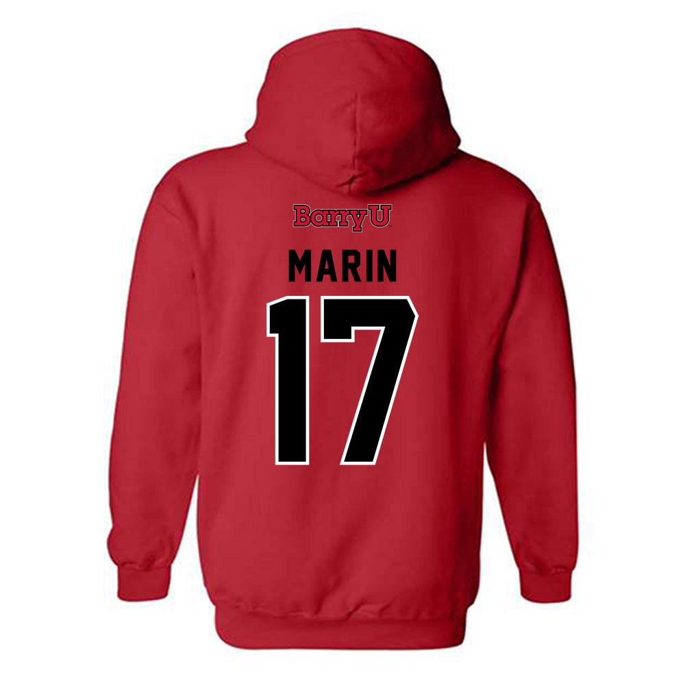 Barry - NCAA Women's Soccer : Aryanna Marin - Classic Shersey Hooded Sweatshirt-1