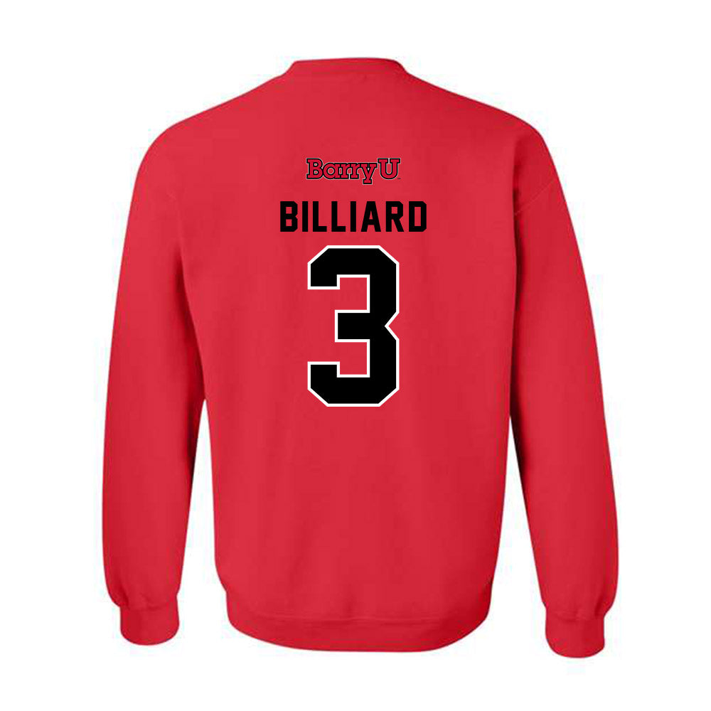 Barry - NCAA Softball : Vivian Billiard - Classic Shersey Crewneck Sweatshirt-1