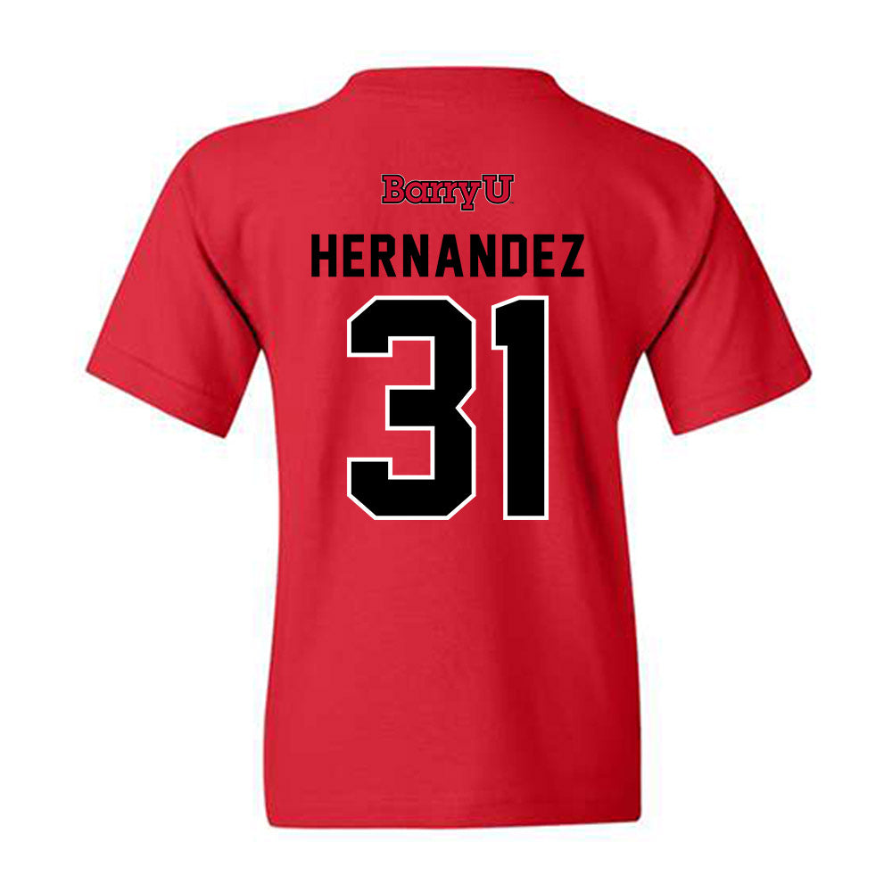 Barry - NCAA Women's Soccer : Marlen Hernandez - Classic Shersey Youth T-Shirt-1