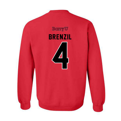 Barry - NCAA Women's Basketball : Isabella Brenzil - Classic Shersey Crewneck Sweatshirt-1