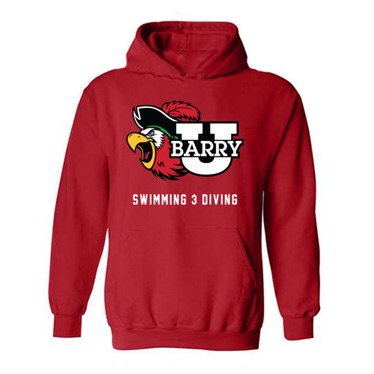Barry - NCAA Men's Swimming & Diving : Kaemon Fagley - Classic Shersey Hooded Sweatshirt-0