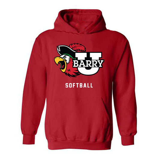 Barry - NCAA Softball : Vivian Billiard - Classic Shersey Hooded Sweatshirt-0