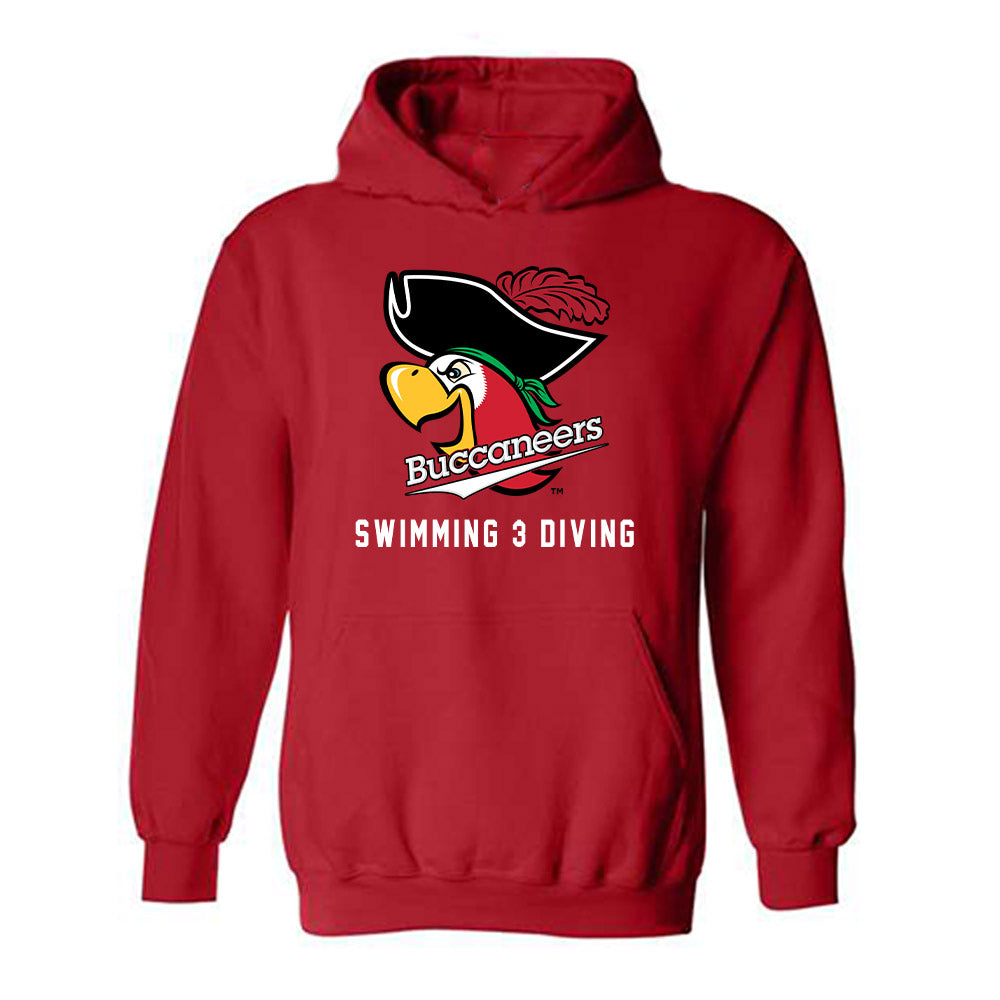 Barry - NCAA Men's Swimming & Diving : Kaemon Fagley - Classic Shersey Hooded Sweatshirt-0