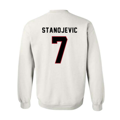 Barry - NCAA Men's Soccer : Zeljko Stanojevic - Classic Shersey Crewneck Sweatshirt-1