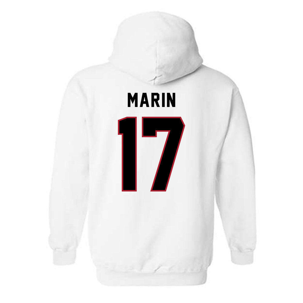 Barry - NCAA Women's Soccer : Aryanna Marin - Classic Shersey Hooded Sweatshirt-1