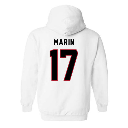 Barry - NCAA Women's Soccer : Aryanna Marin - Classic Shersey Hooded Sweatshirt-1
