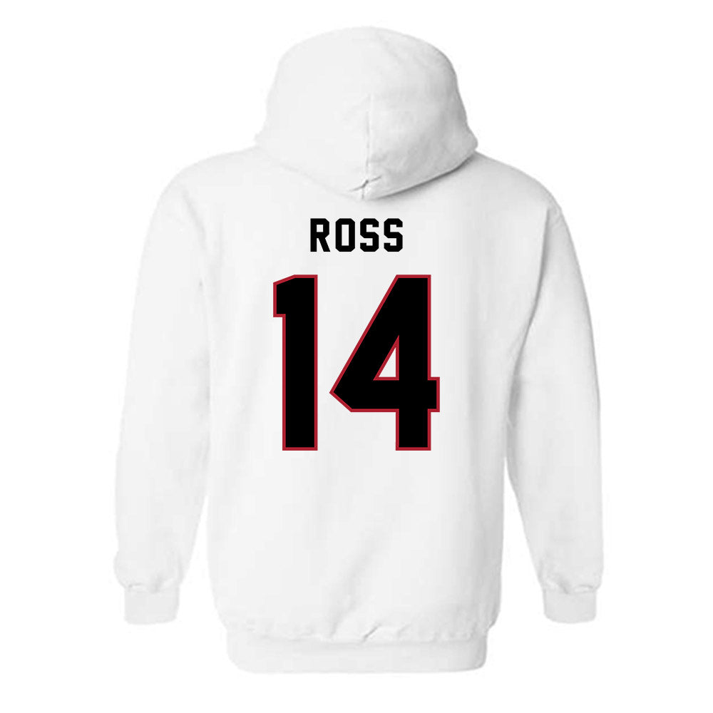 Barry - NCAA Beach Volleyball : Ava Ross - Classic Shersey Hooded Sweatshirt-1
