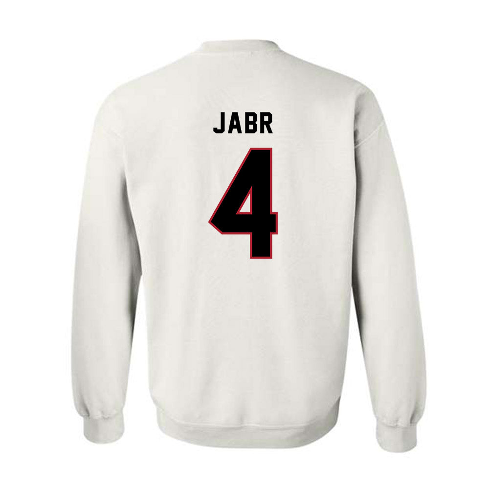Barry - NCAA Men's Volleyball : Zachary Jabr - Classic Shersey Crewneck Sweatshirt-1