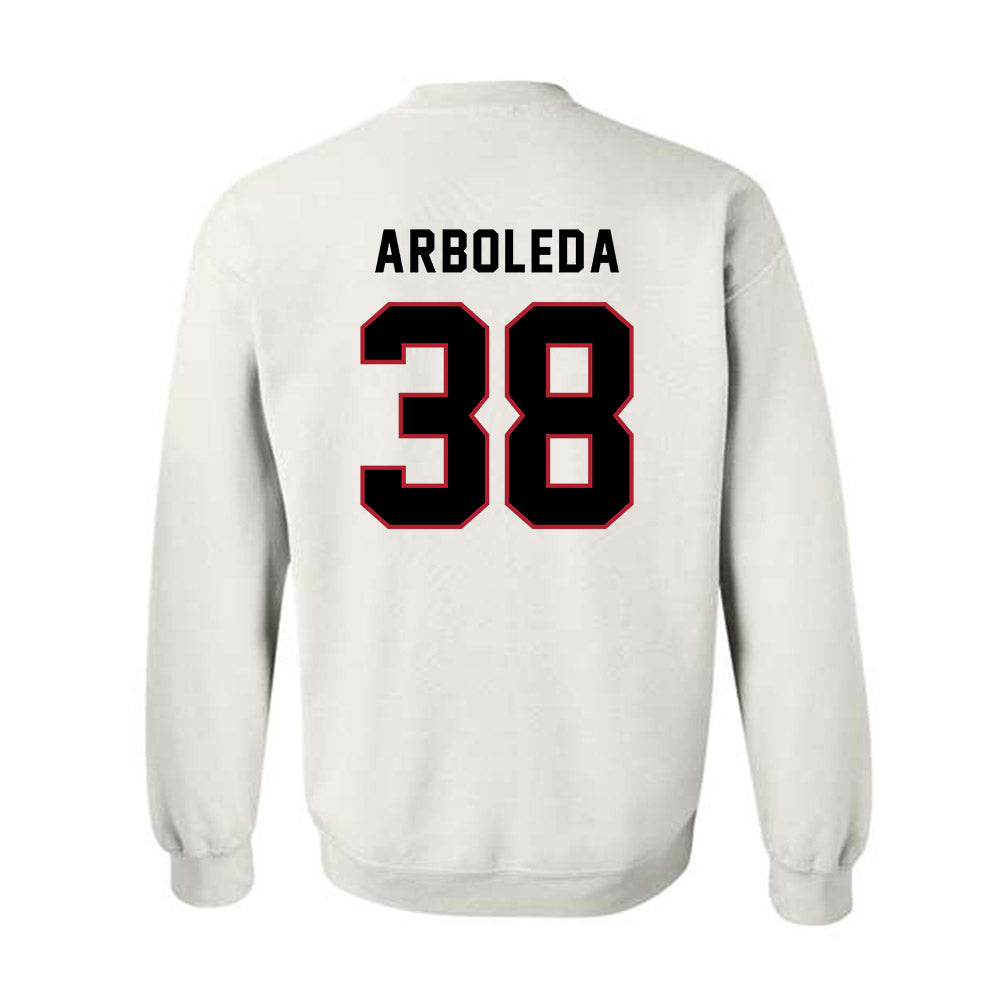 Barry - NCAA Men's Soccer : Madden Arboleda - Classic Shersey Crewneck Sweatshirt-1
