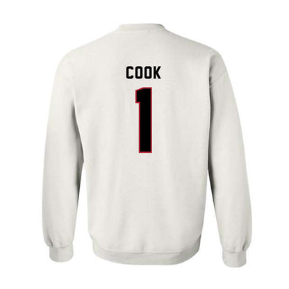Barry - NCAA Women's Basketball : Jamir Cook - Classic Shersey Crewneck Sweatshirt-1