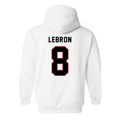 Barry - NCAA Women's Volleyball : Alondra Lebron - Classic Shersey Hooded Sweatshirt-1