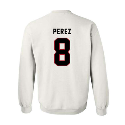 Barry - NCAA Baseball : Chris Perez - Classic Shersey Crewneck Sweatshirt-1