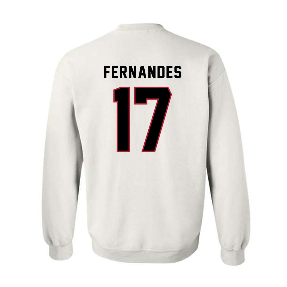 Barry - NCAA Baseball : Kyle Fernandes - Classic Shersey Crewneck Sweatshirt-1