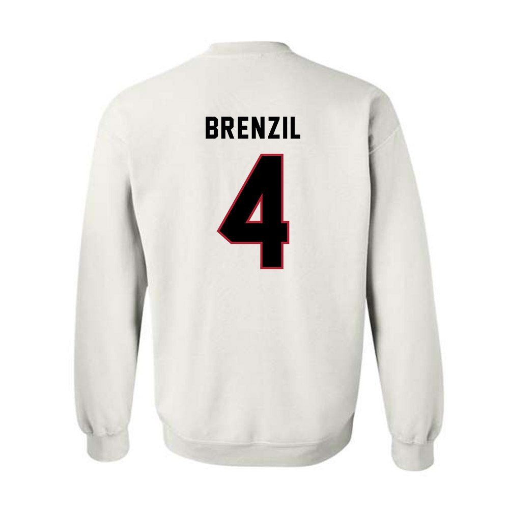 Barry - NCAA Women's Basketball : Isabella Brenzil - Classic Shersey Crewneck Sweatshirt-1