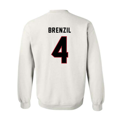 Barry - NCAA Women's Basketball : Isabella Brenzil - Classic Shersey Crewneck Sweatshirt-1