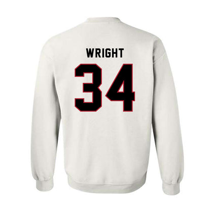 Barry - NCAA Baseball : Dane Wright - Classic Shersey Crewneck Sweatshirt-1
