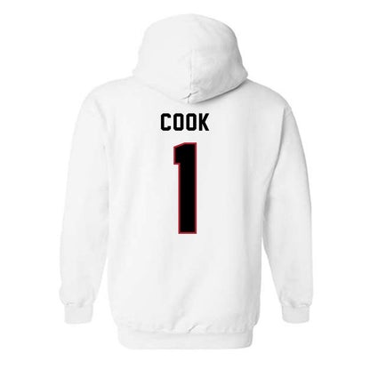 Barry - NCAA Women's Basketball : Jamir Cook - Classic Shersey Hooded Sweatshirt-1