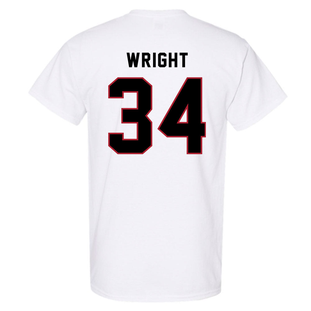 Barry - NCAA Baseball : Dane Wright - Classic Shersey T-Shirt-1
