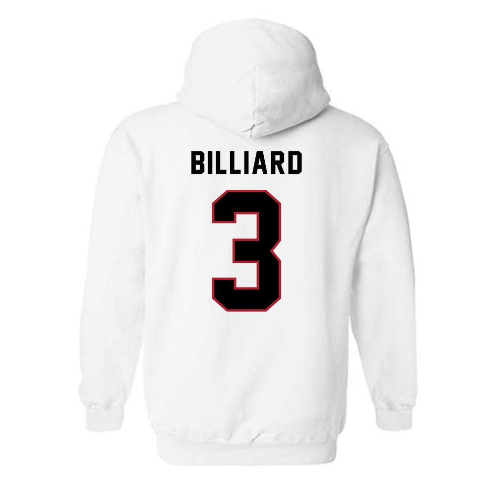 Barry - NCAA Softball : Vivian Billiard - Classic Shersey Hooded Sweatshirt-1