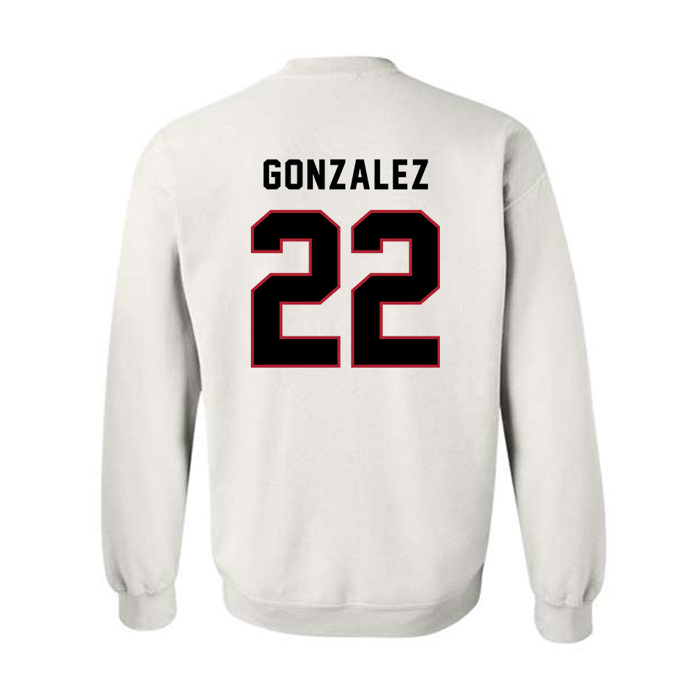 Barry - NCAA Men's Volleyball : Julian Gonzalez - Classic Shersey Crewneck Sweatshirt-1