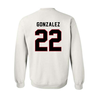 Barry - NCAA Men's Volleyball : Julian Gonzalez - Classic Shersey Crewneck Sweatshirt-1