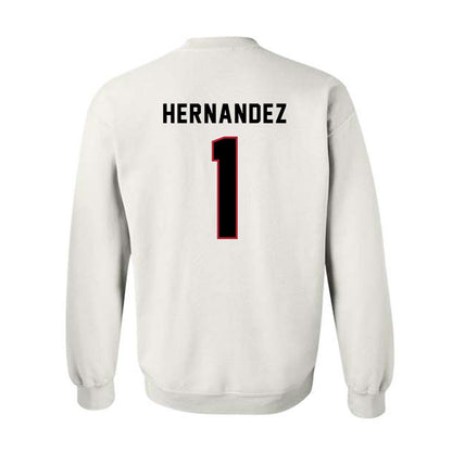 Barry - NCAA Women's Soccer : Marlen Hernandez - Classic Shersey Crewneck Sweatshirt-1