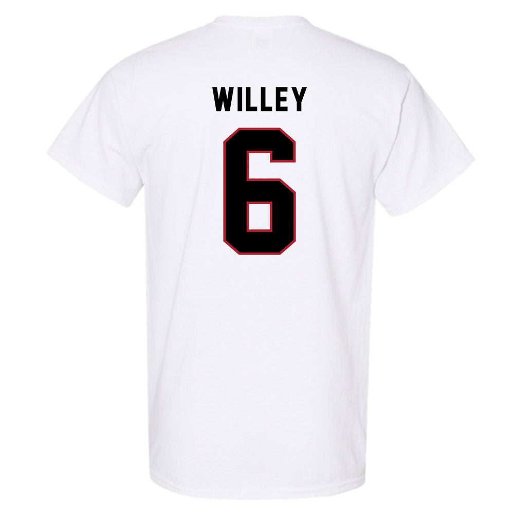 Barry - NCAA Women's Volleyball : Sarah Willey - Classic Shersey T-Shirt-1