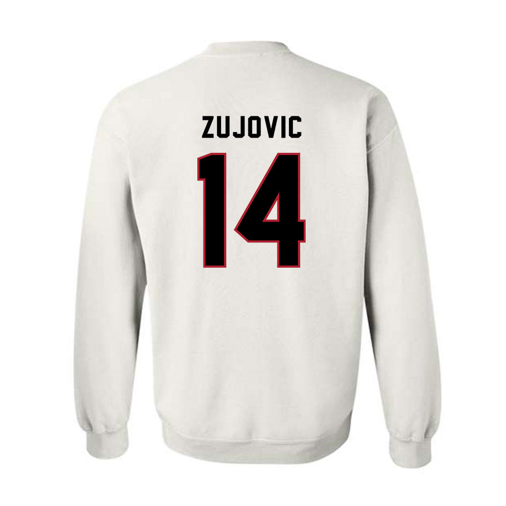 Barry - NCAA Women's Volleyball : Ivana Zujovic - Classic Shersey Crewneck Sweatshirt-1