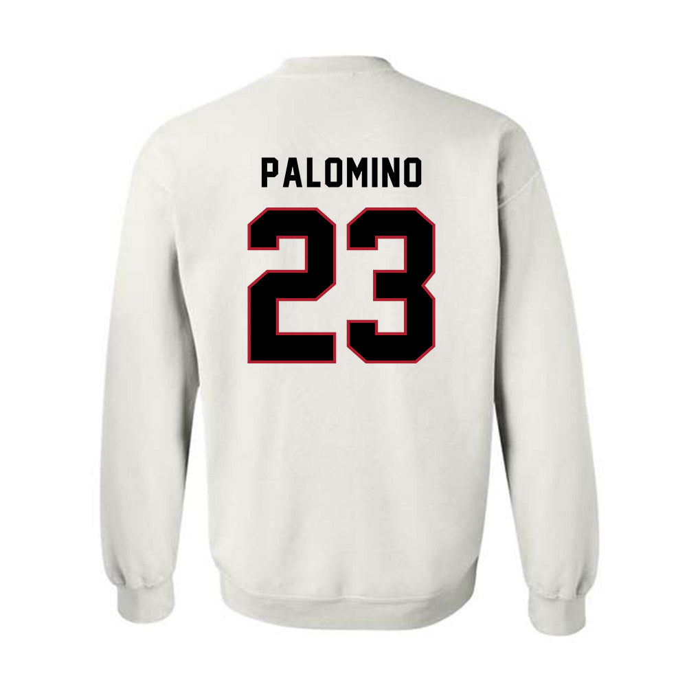 Barry - NCAA Baseball : Christopher Palomino - Classic Shersey Crewneck Sweatshirt-1