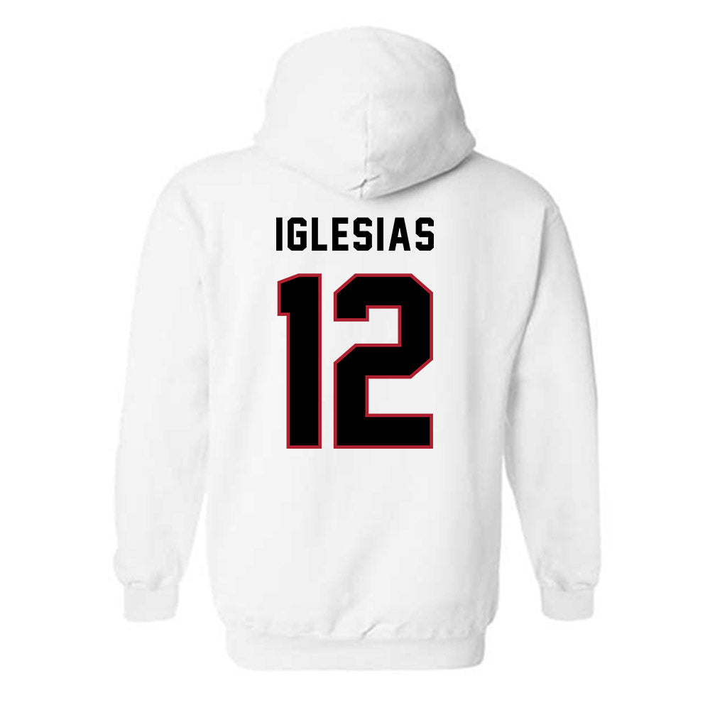 Barry - NCAA Women's Volleyball : Thalia Iglesias - Classic Shersey Hooded Sweatshirt-1