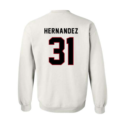Barry - NCAA Women's Soccer : Marlen Hernandez - Classic Shersey Crewneck Sweatshirt-1
