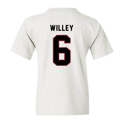 Barry - NCAA Women's Volleyball : Sarah Willey - Classic Shersey Youth T-Shirt-1