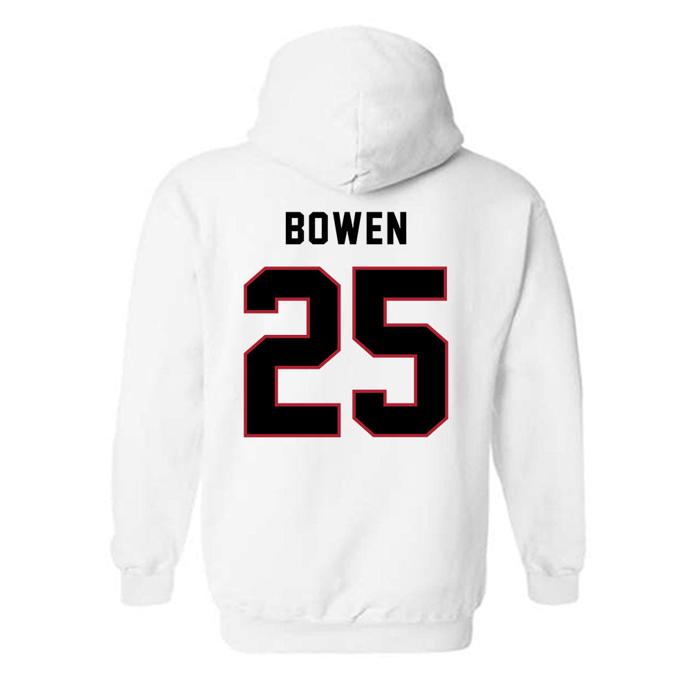 Barry - NCAA Women's Soccer : Abby Bowen - Classic Shersey Hooded Sweatshirt-1