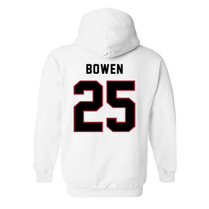 Barry - NCAA Women's Soccer : Abby Bowen - Classic Shersey Hooded Sweatshirt-1