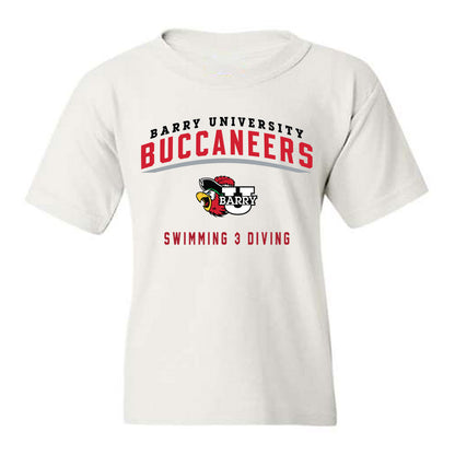 Barry - NCAA Men's Swimming & Diving : Griffin Garnot - Classic Shersey Youth T-Shirt-0