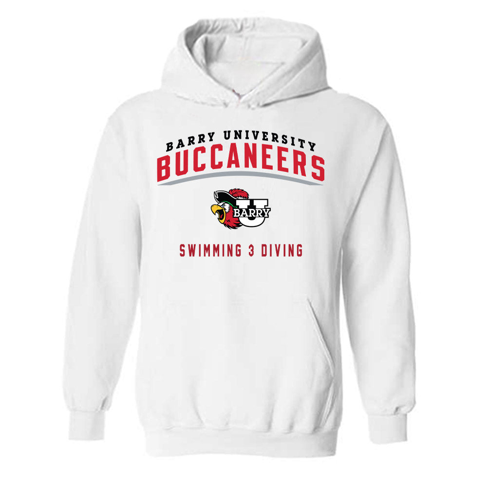 Barry - NCAA Men's Swimming & Diving : Kaemon Fagley - Classic Shersey Hooded Sweatshirt-0