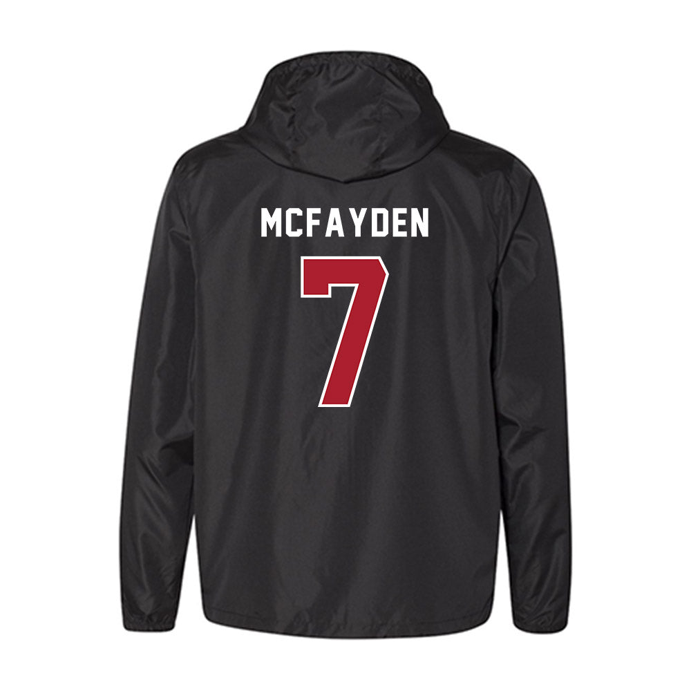 Barry - NCAA Women's Soccer : Alyna McFayden - Windbreaker-1