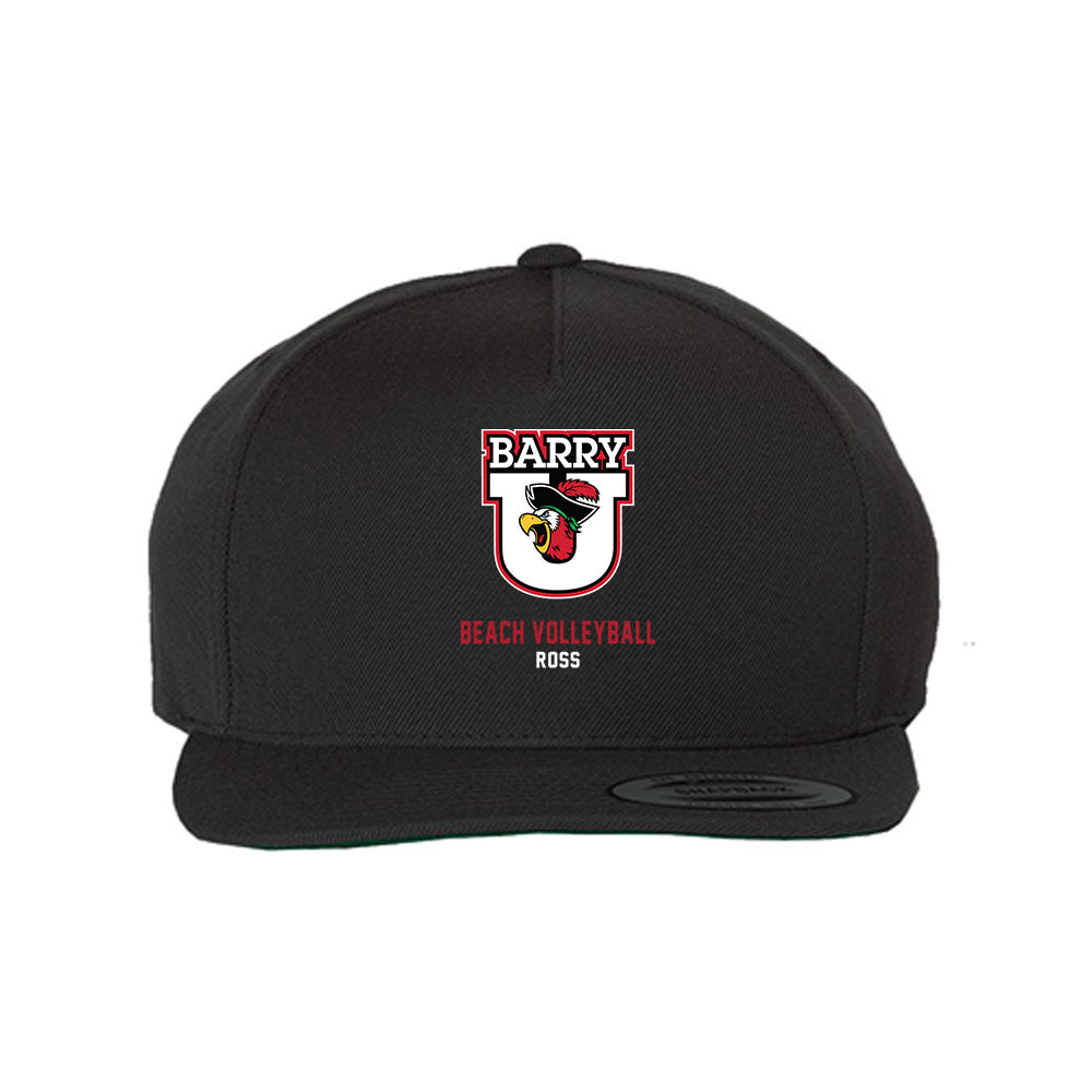 Barry - NCAA Beach Volleyball : Ava Ross - Snapback Hat-0