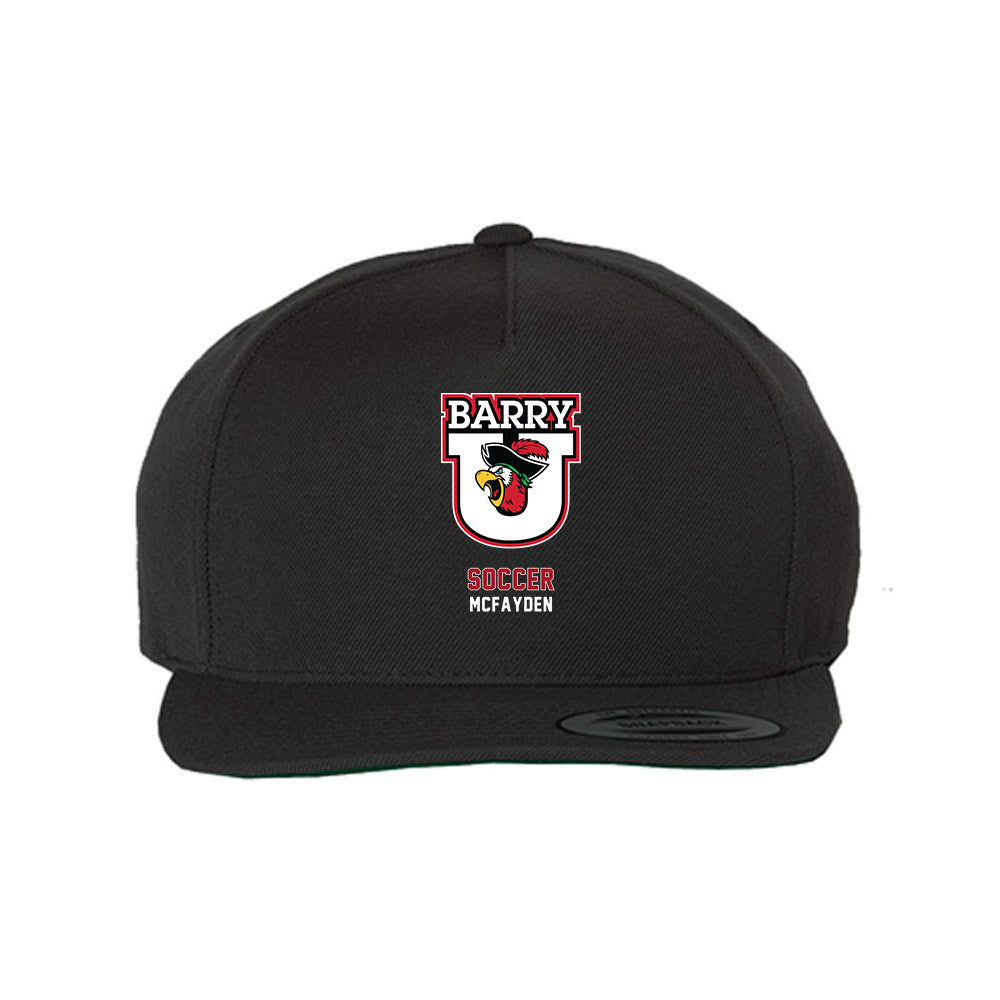 Barry - NCAA Women's Soccer : Alyna McFayden - Snapback Hat-0