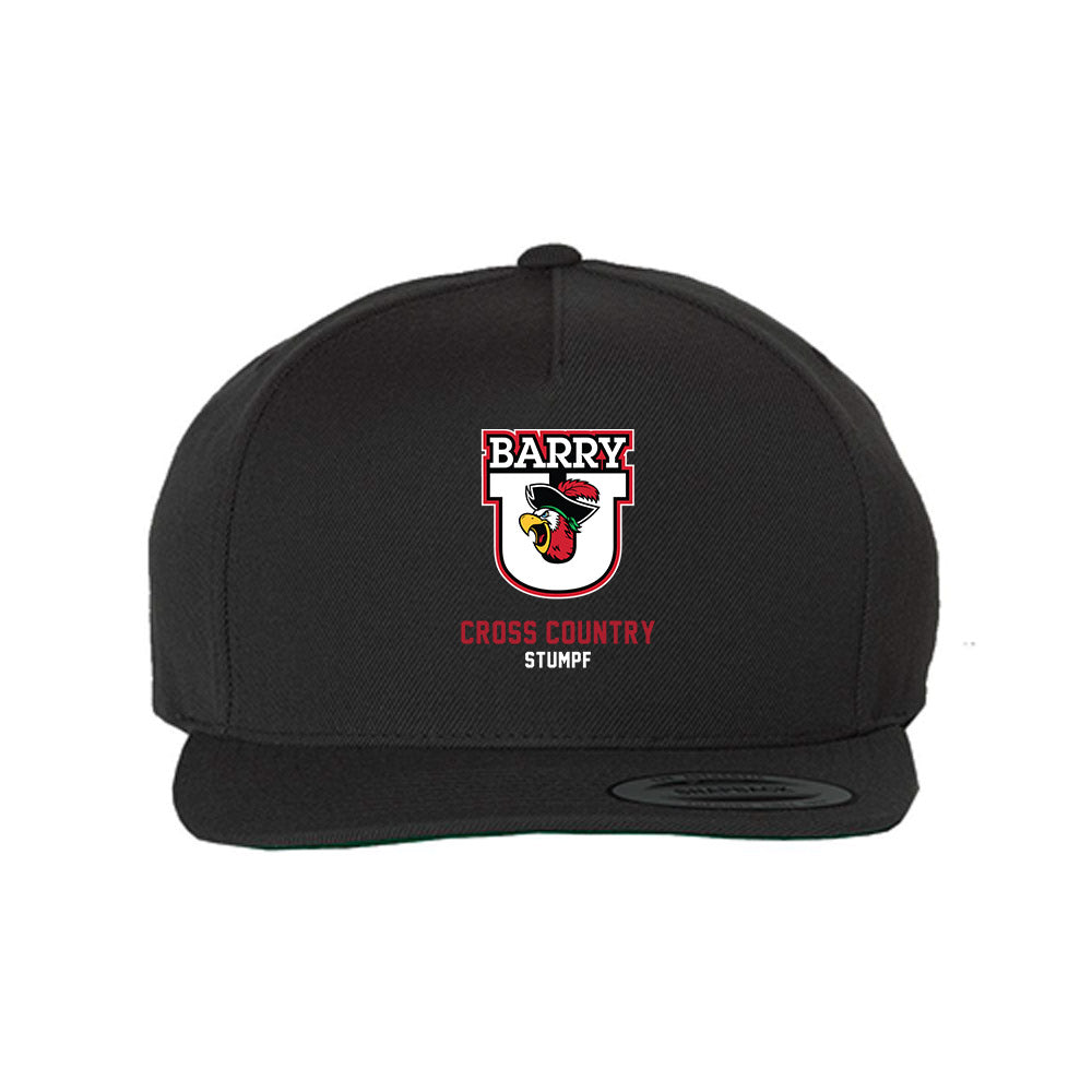 Barry - NCAA Men's Cross Country : Robbie Stumpf - Snapback Hat-0