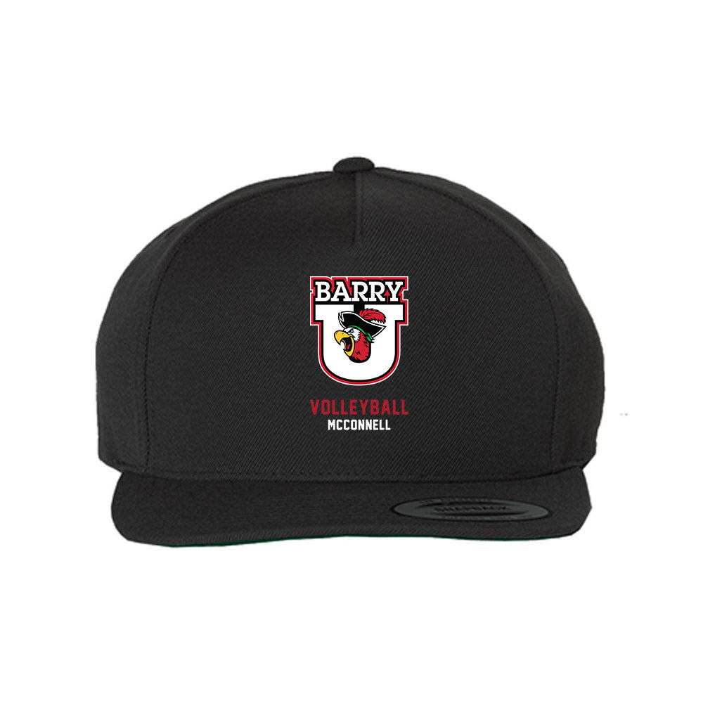 Barry - NCAA Women's Volleyball : Maye McConnell - Snapback Hat-0