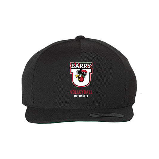 Barry - NCAA Women's Volleyball : Maye McConnell - Snapback Hat-0
