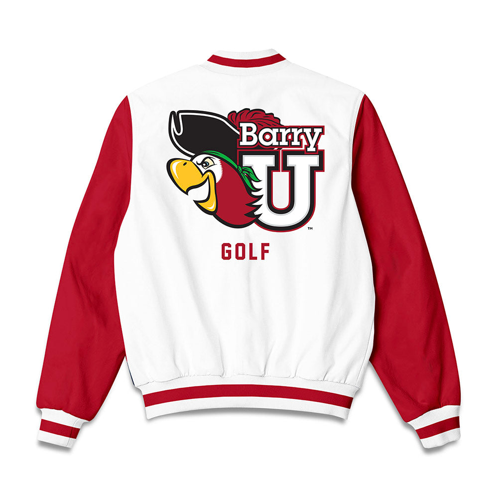 Barry - NCAA Men's Golf : Giorgio Celani - Bomber Jacket-1