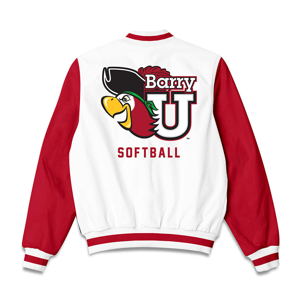 Barry - NCAA Softball : Kamerin Collado - Bomber Jacket-1
