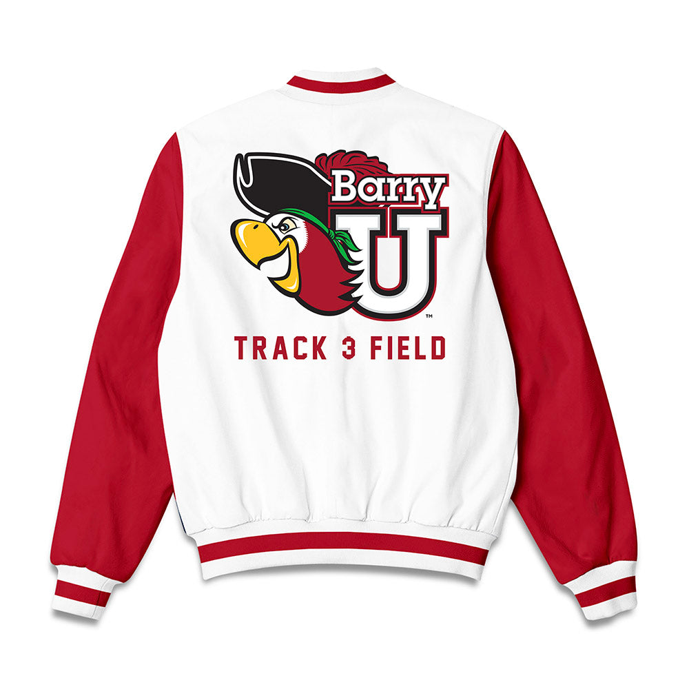 Barry - NCAA Men's Track & Field : Erick Martin-Okelley - Bomber Jacket-1
