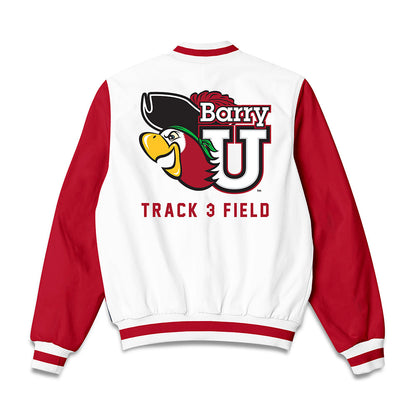 Barry - NCAA Men's Track & Field : Tavares Oates Jr - Bomber Jacket-1