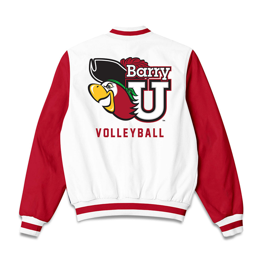 Barry - NCAA Women's Volleyball : Thalia Iglesias - Bomber Jacket-1