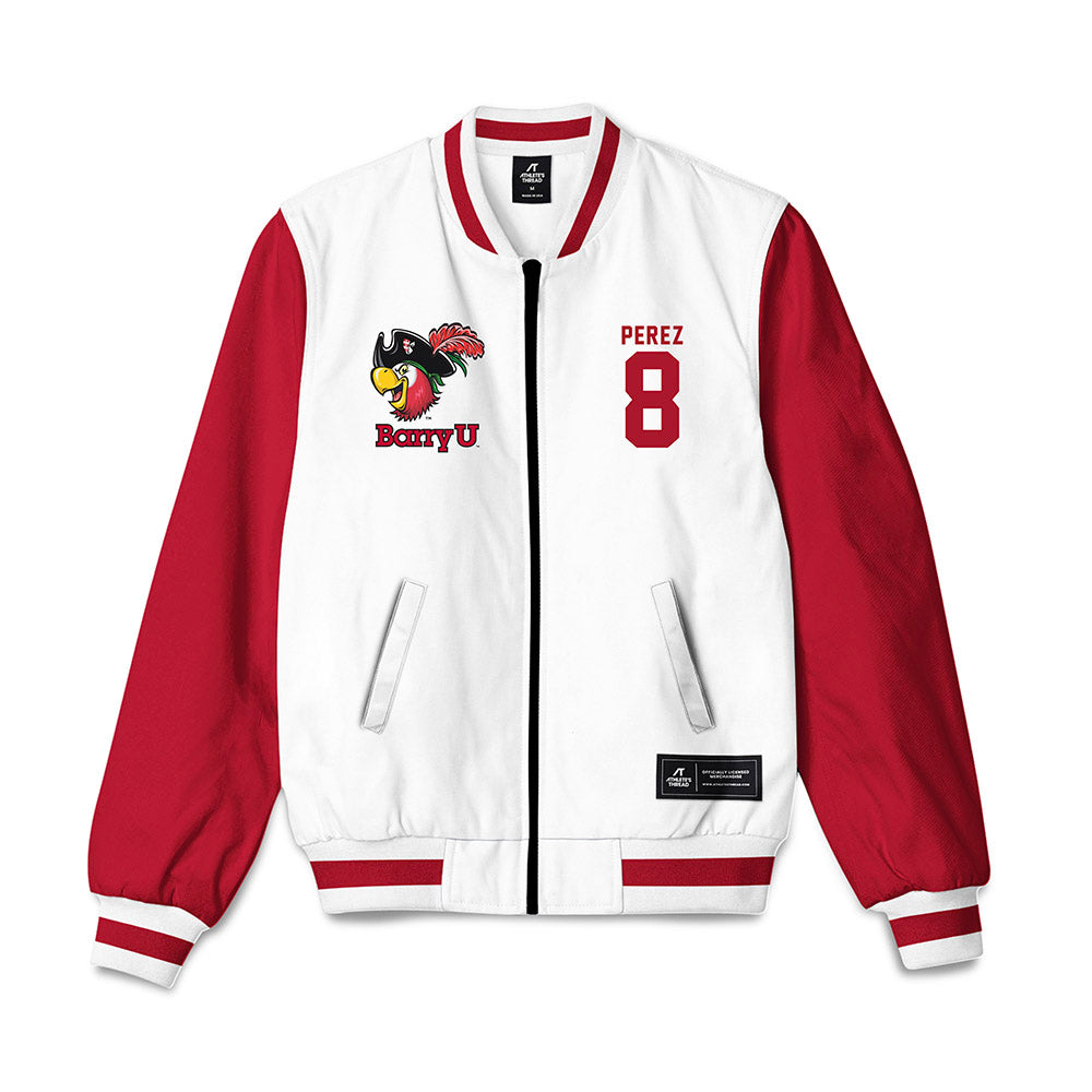 Barry - NCAA Baseball : Chris Perez - Bomber Jacket-0