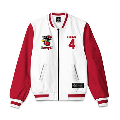 Barry - NCAA Women's Basketball : Isabella Brenzil - Bomber Jacket-0