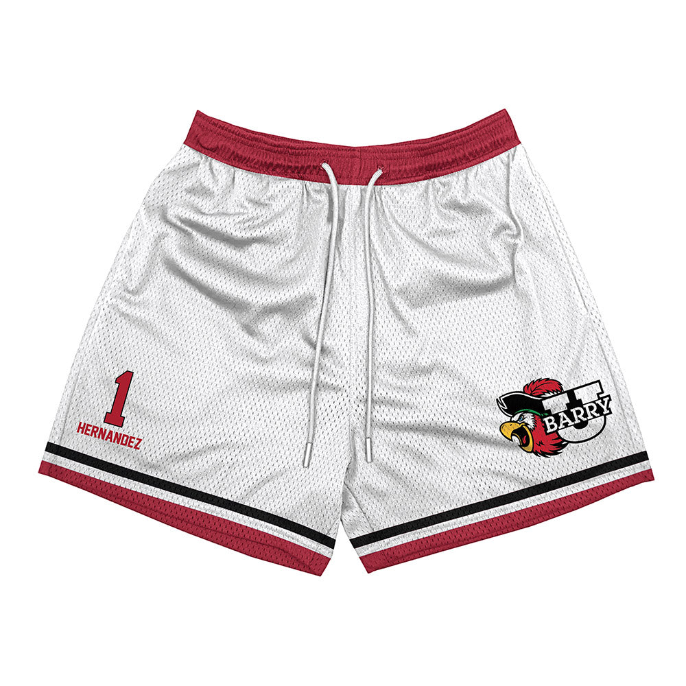 Barry - NCAA Women's Soccer : Marlen Hernandez - Shorts-0